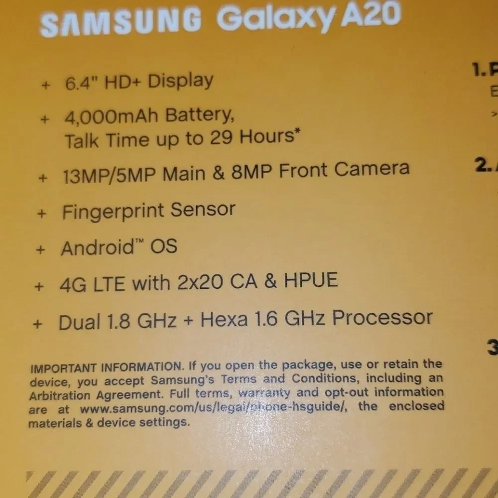 Samsung Galaxy A20 w Cases‎